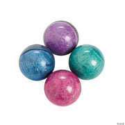 Marbleized Bouncing Balls - 12 Pieces