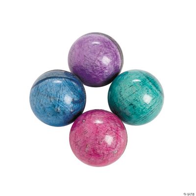 Marbleized Bouncing Balls - 12 Pieces