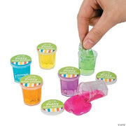 Mini Clear Putty W/Glitter - 48 Pieces
