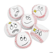 Vinyl Baseball Kick Balls - 12 Pieces