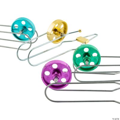Metallic Magnetic Spin Wheels - 12 Pieces
