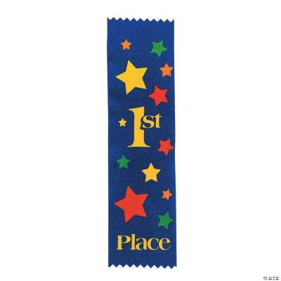 "1St Place" Award Ribbons - 12 Pieces