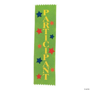 Participant" Award Ribbons - 12 Pieces