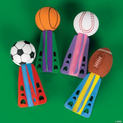 Mini Foam Sport Missiles - 24 Pieces