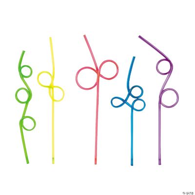 Fun Loop Straws - 36 Pieces