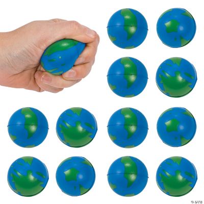Earth Stress Balls - 12 Pieces