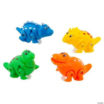 Press And Go Dinosaurs - 12 Pieces