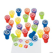 Paw Print Stampers - 24 Pieces
