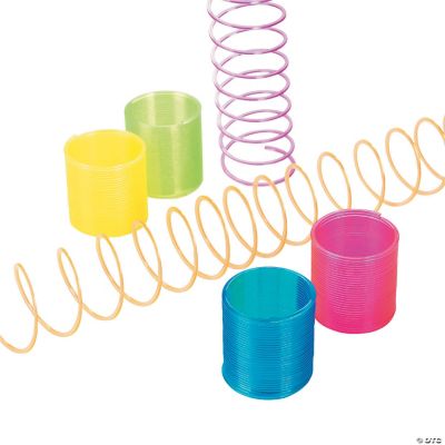 Mini Transparent Magic Spring - 12 Pieces