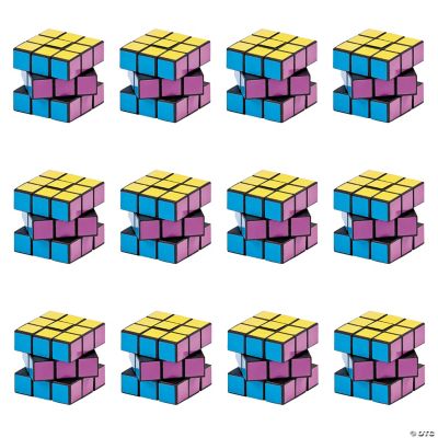 Mini Brights Magic Cubes - 12 Pieces