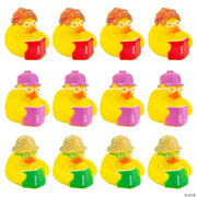 Reading Rubber Duckies - 12 Pieces