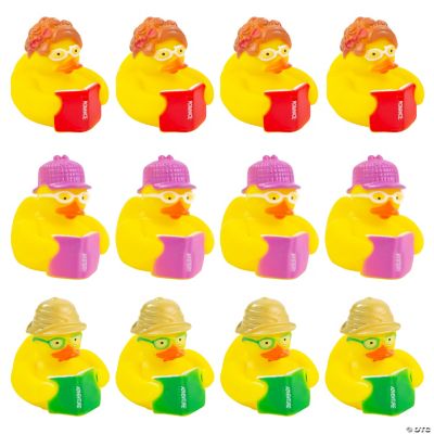 Reading Rubber Duckies - 12 Pieces