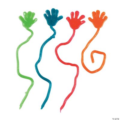Brights Sticky Hand - 72 Pieces