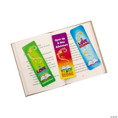 I Love Reading Bookmarks - 24 Pieces