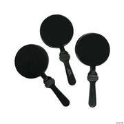 Black Round Clapper - 12 Pieces