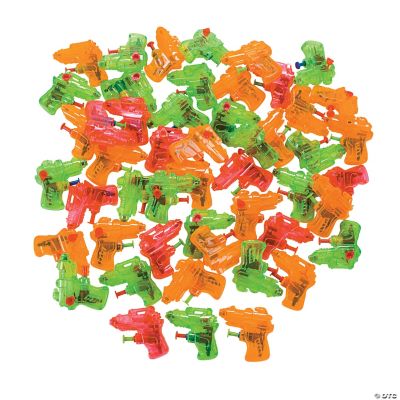 Mini Squirt Gun Assortment - 48 Pieces