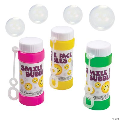 Smile Face Bubbles - 12 Pieces