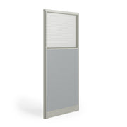 OfficeSource Panels II 30"W X 66"H Panel w/ Opaque View-Through - Moonlight