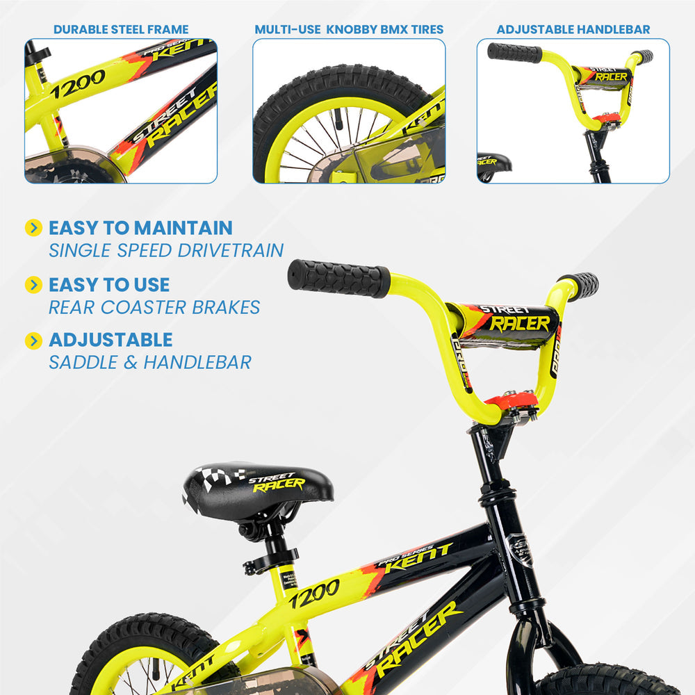 12" Kent Street Racer,Black