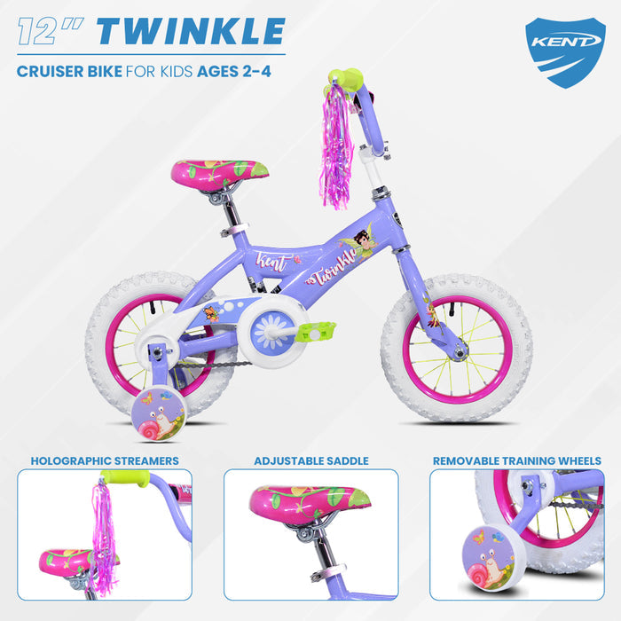 12" Kent Twinkle,Lavender