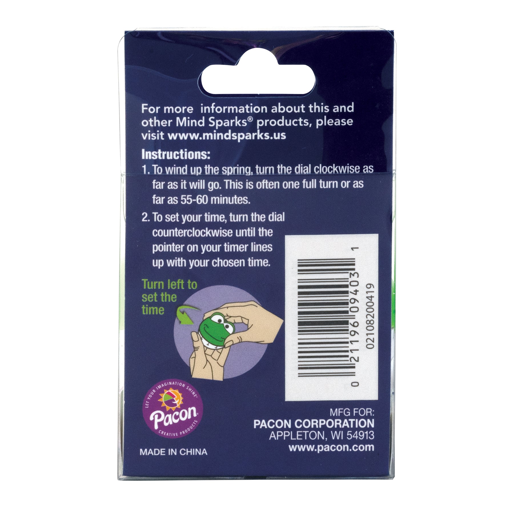 Classroom Timer Frog, Frog, Approx. 2-1/4" Height, 1 Timer