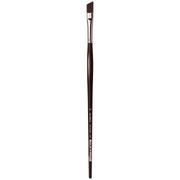 TOP-ACRYL Red-Brown Brush, Synthetic, Acrylic & Oil, Slant, Series 7187, Size 12