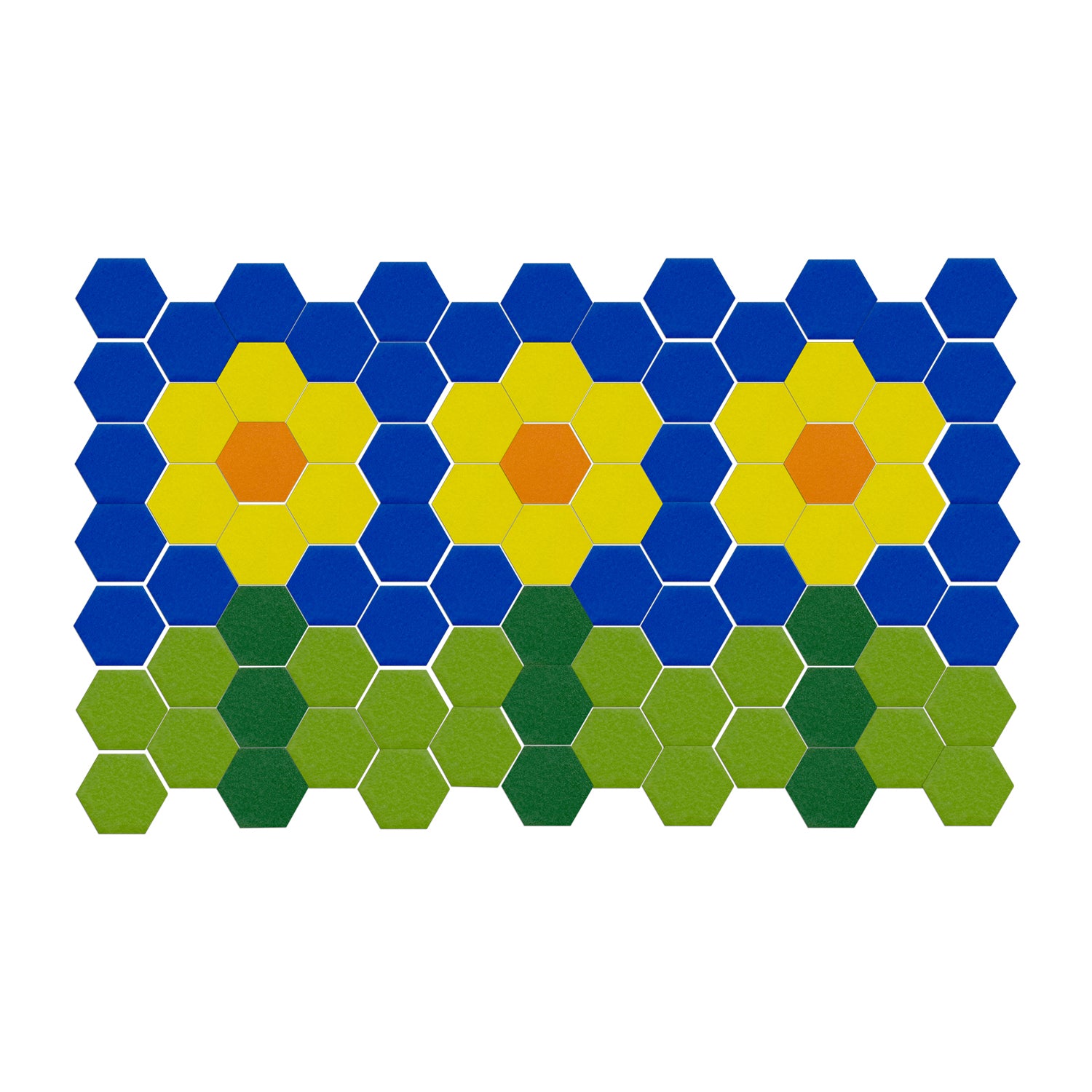 Hexagon Mosaics, Pack of 2000