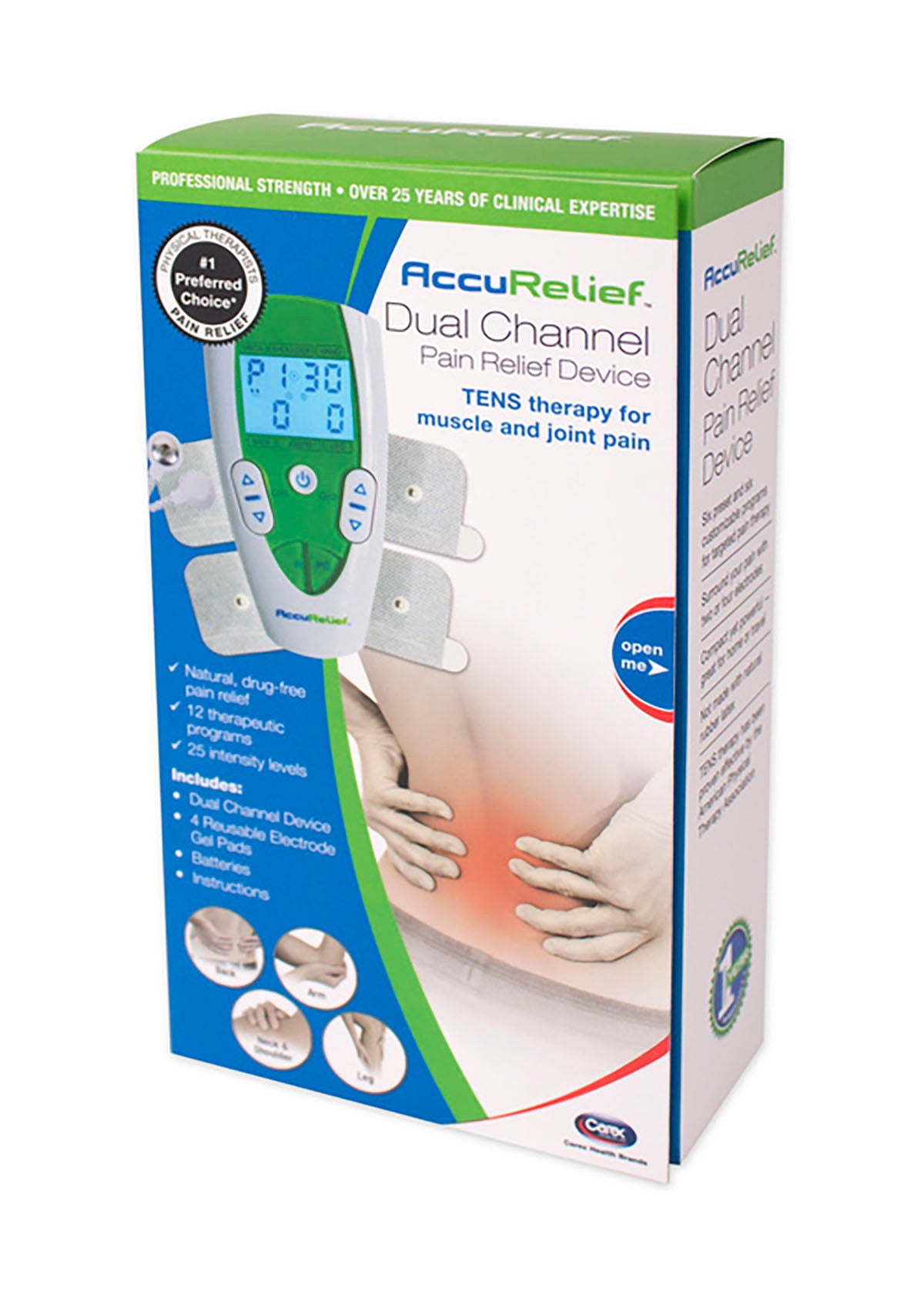 AccuRelief Dual Channel TENS