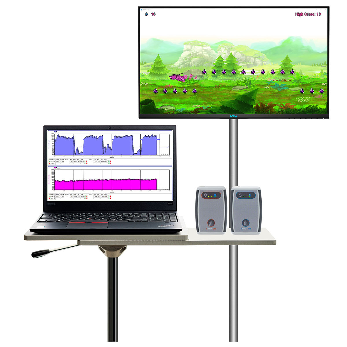 EMYO 200B Dual Channel sEMG Pelvic Floor Complete System