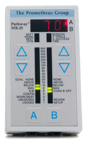 Pathway MR-25 Dual Channel sEMG System with Vivid Tri-Color LED Display
