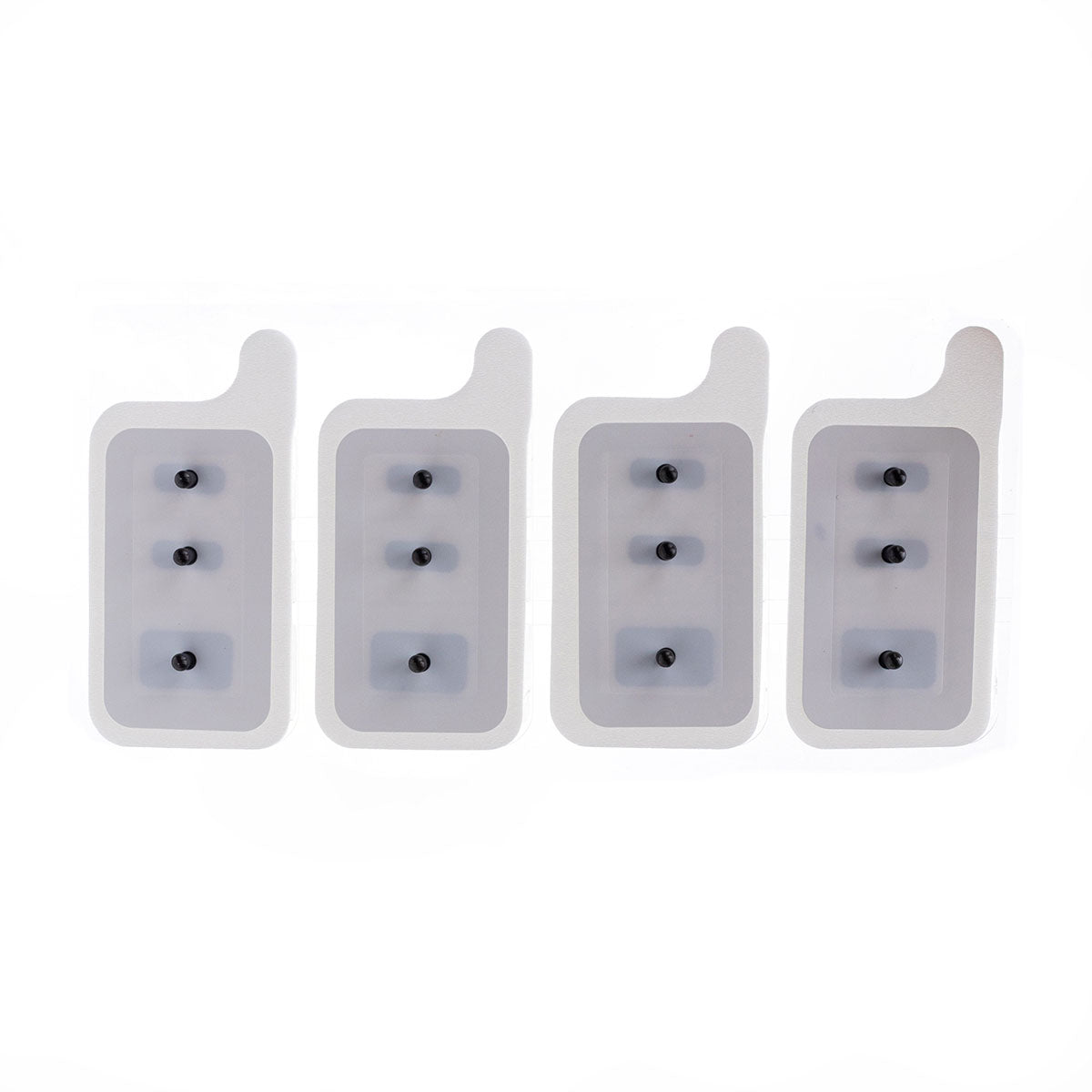 Pathway Electrodes, Bag of 100 (Rectangular 3 Snaps in a Row Style)