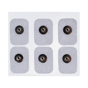 Easytrode Pregelled Electrodes, Square Individual Snap, For 24" or 6' Lead Wire,Bag of 150