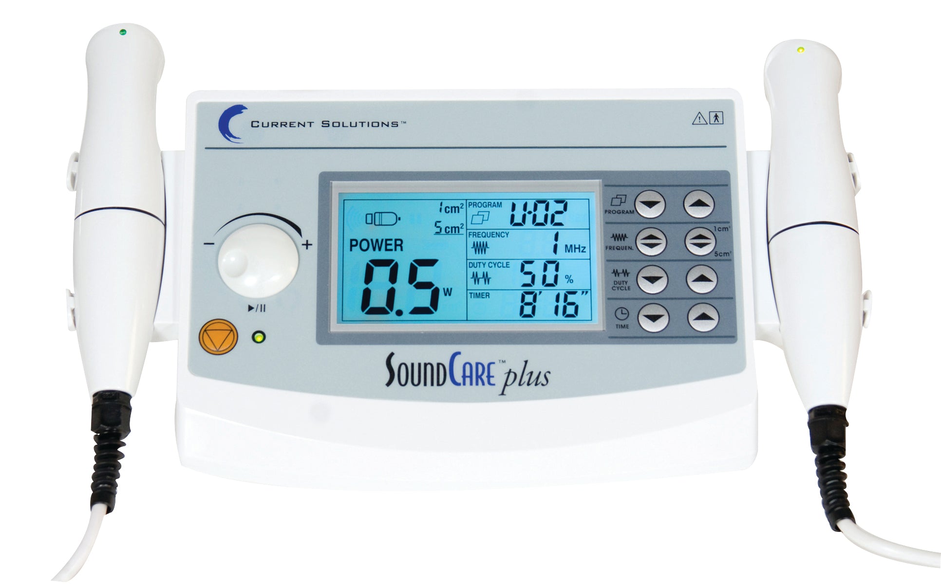 Sound Care Plus, professional Ultrasound with 2 heads (1, 5 cm)