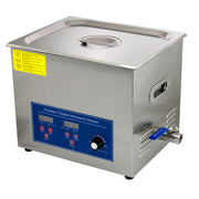 Pulsator Ultrasonic Cleaner, 2.6 gallon (10L) with adjustable time, temperature, and power