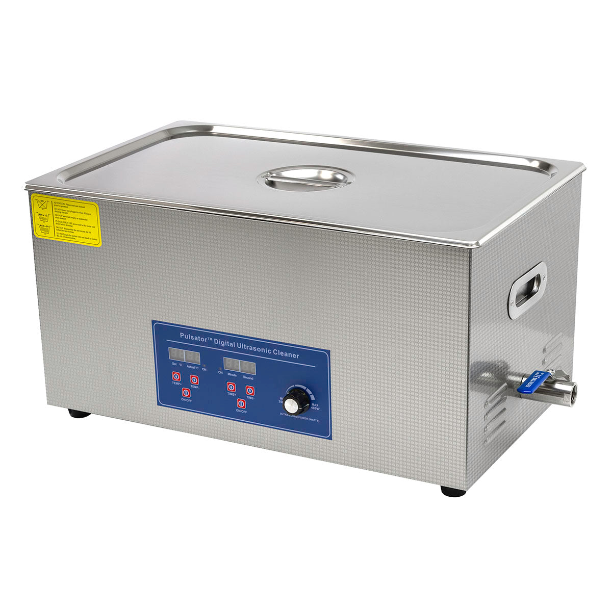 Pulsator Ultrasonic Cleaner, 5.8 gallon (22L) with adjustable time, temperature, and power