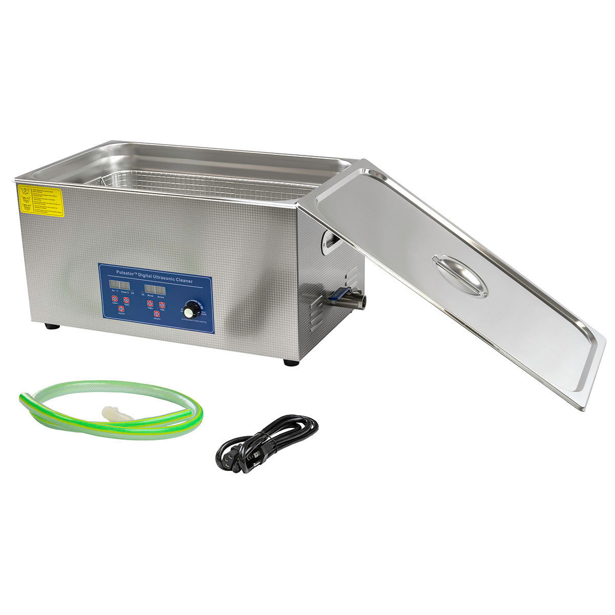 Pulsator Ultrasonic Cleaner, 5.8 gallon (22L) with adjustable time, temperature, and power