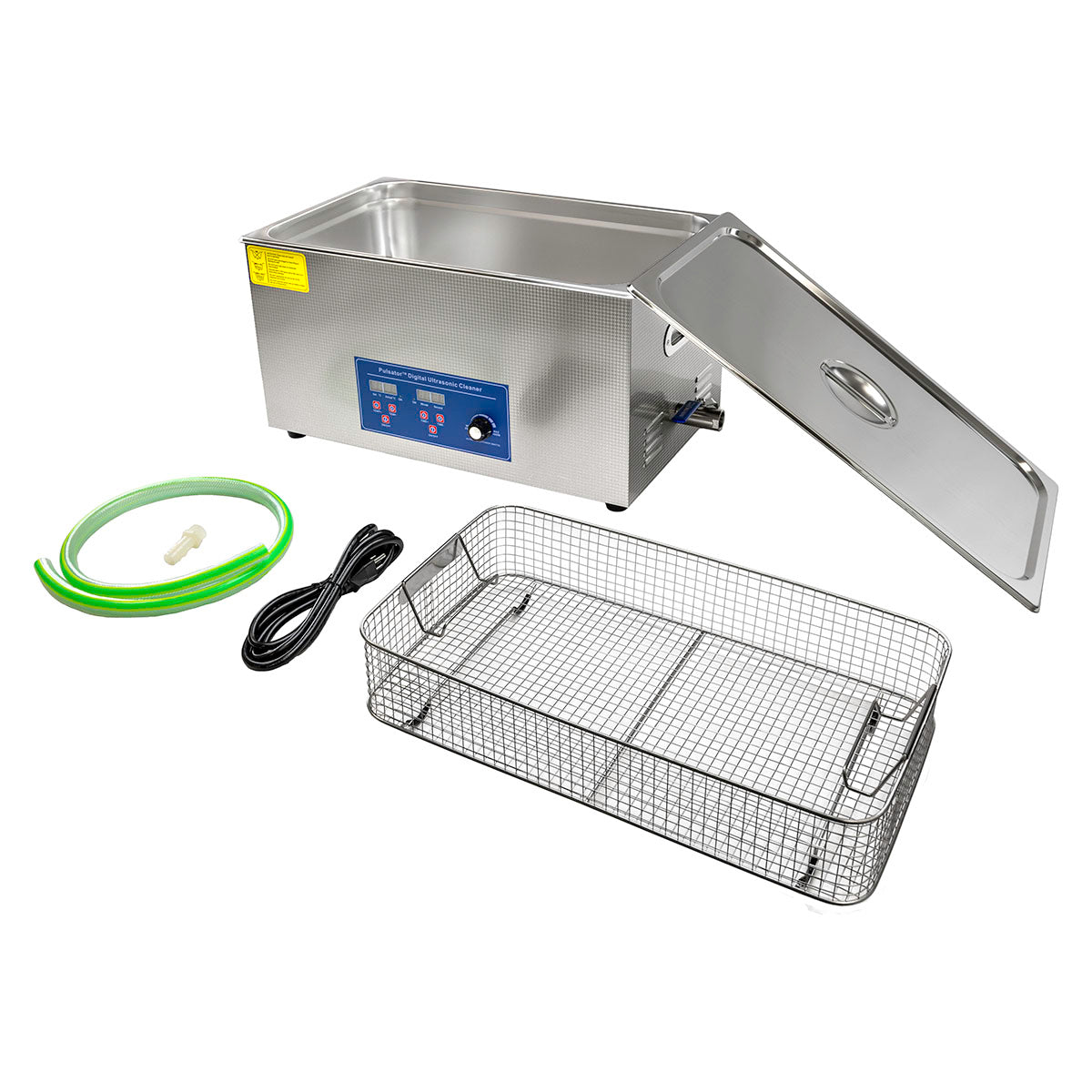 Pulsator Ultrasonic Cleaner, 5.8 gallon (22L) with adjustable time, temperature, and power