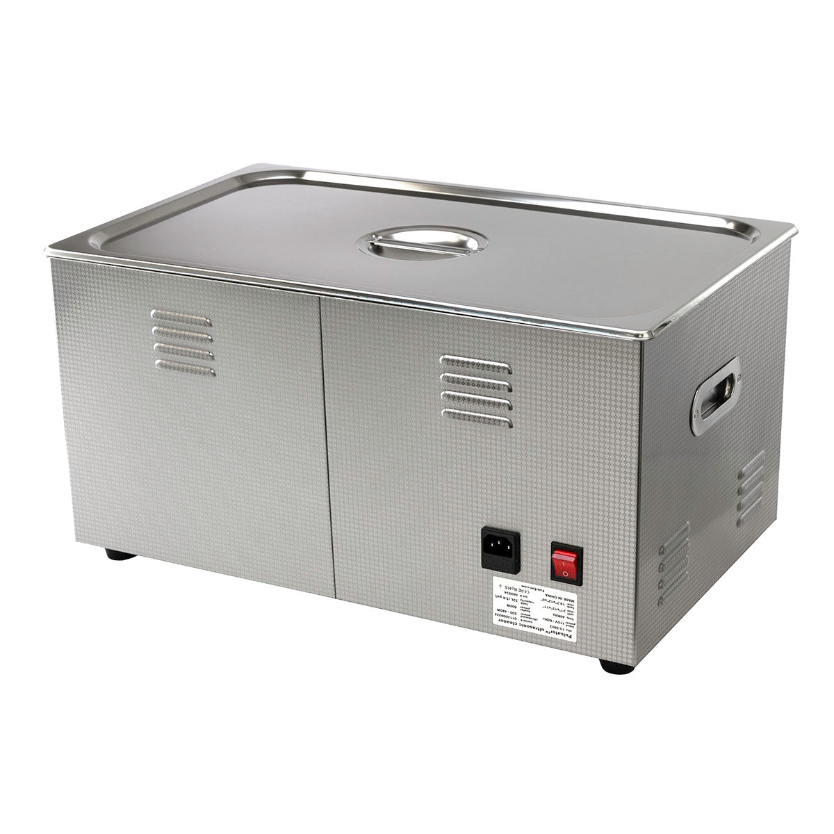 Pulsator Ultrasonic Cleaner, 5.8 gallon (22L) with adjustable time, temperature, and power