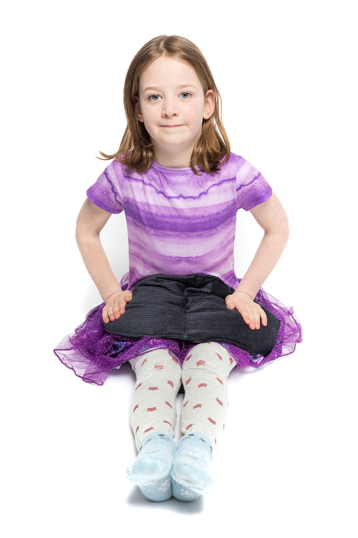 Sommerfly, Sit Tight Weighted Lap Pad Cover, Blue Wave, Large