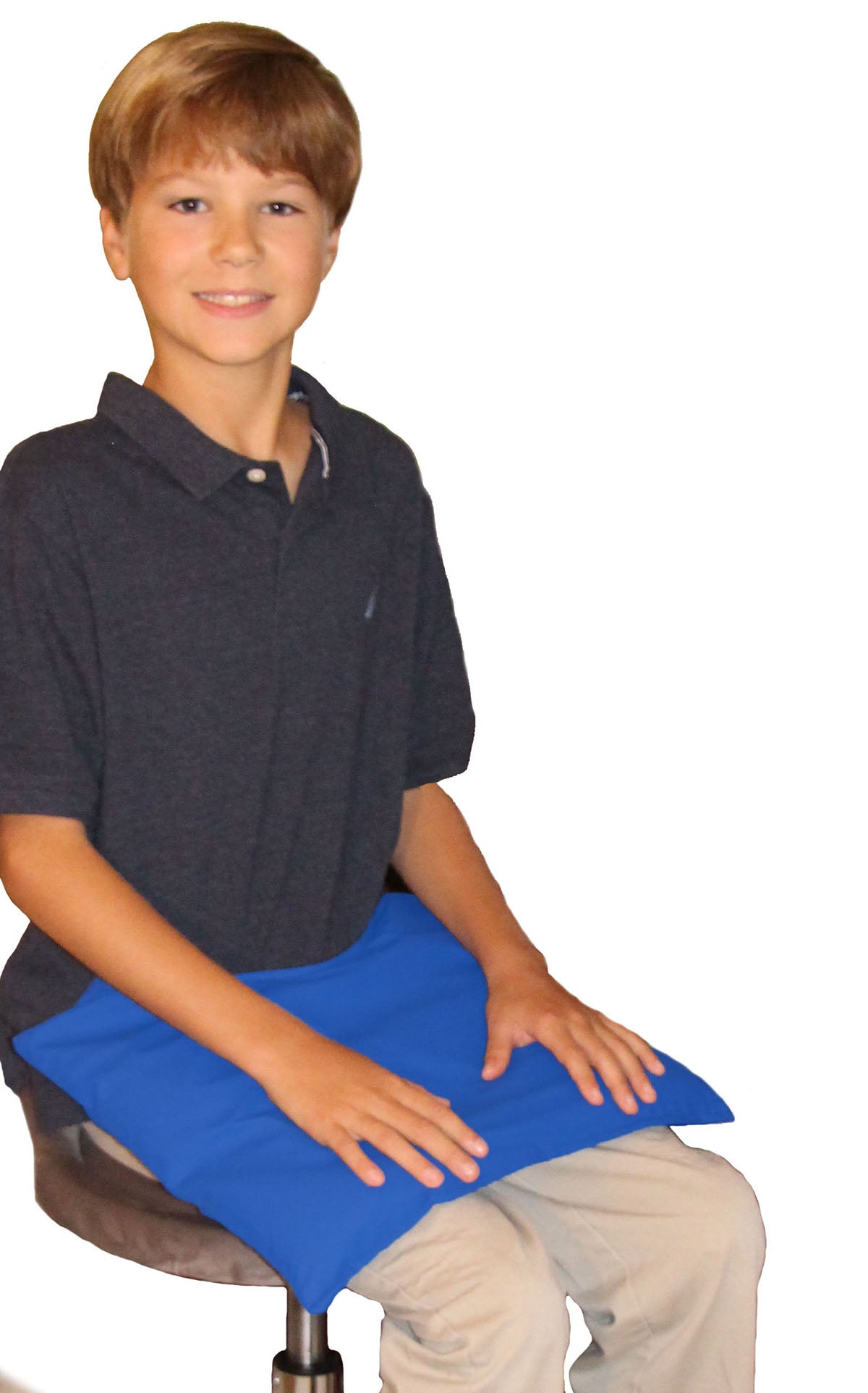 Sommerfly, Wipe-Clean Weighted Lap Pad, Royal Blue, Small