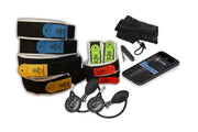 B-STRONG, Pro Package, 8 Blood Flow Restriction Bands, Sizes 1 - 4 (2 Each)