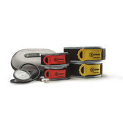 B-STRONG, Individual Package, 4 Blood Flow Restriction Bands, Sizes 2 and 4 (2 Each)