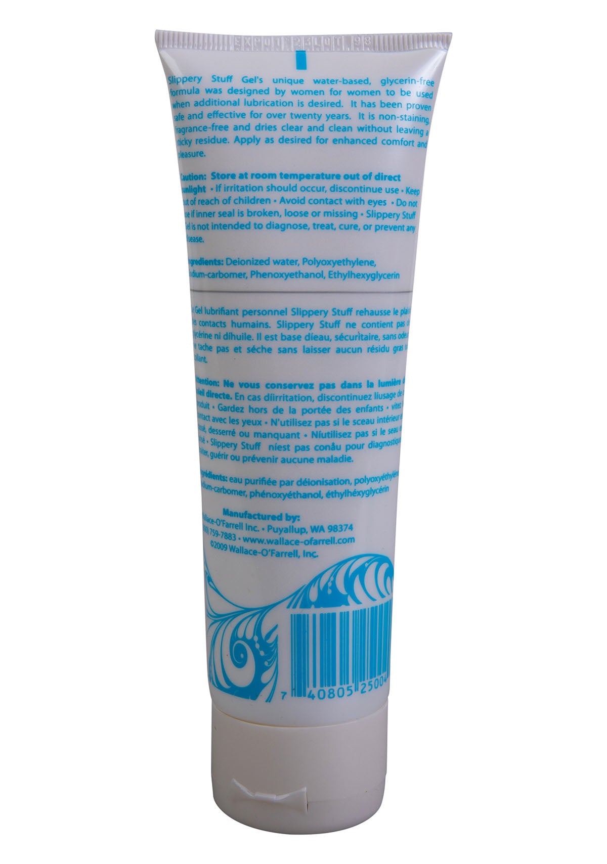 Slippery Stuff Gel Tube, 4 oz, Each