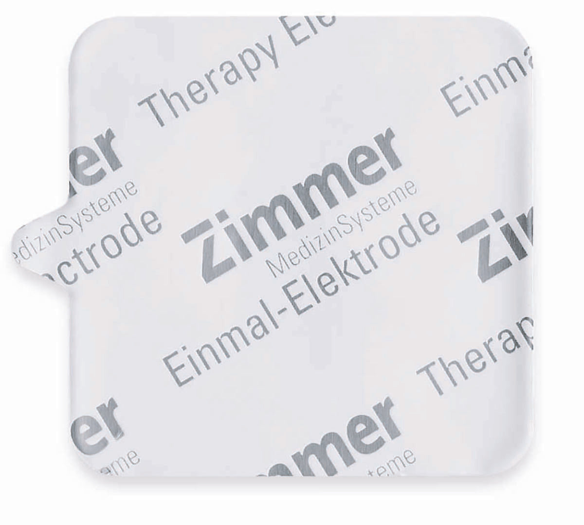 Zimmertrodes Single Use Electrodes Square (2" x 2"), Case of 1000