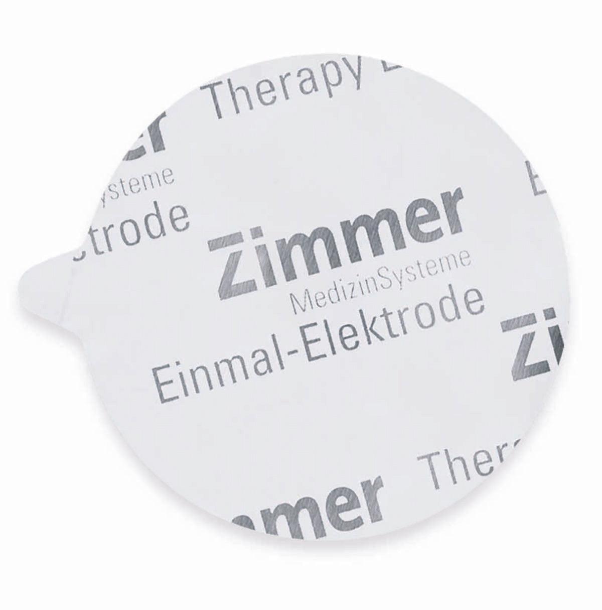 Zimmertrodes Single Use Electrodes Round (2.25" diameter), Case of 1000