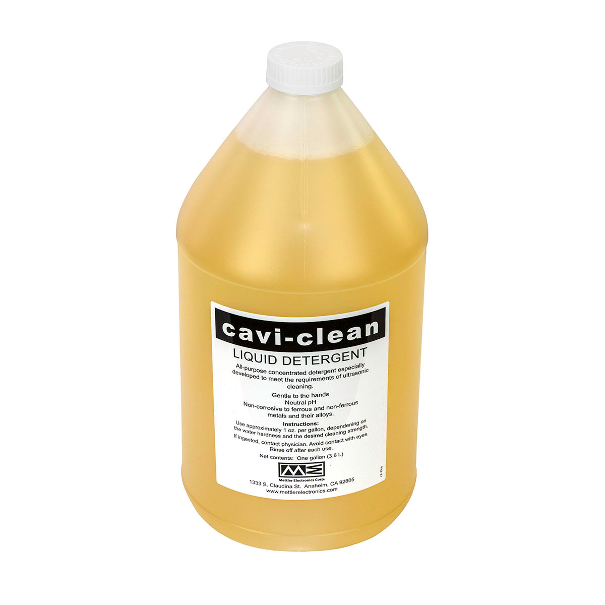 Cavi-Clean Liquid Detergent Concentrate, 1 Gallon Bottles, Case of 4