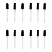 Dropper Medicine Straight Plastic 3", Pack of 12