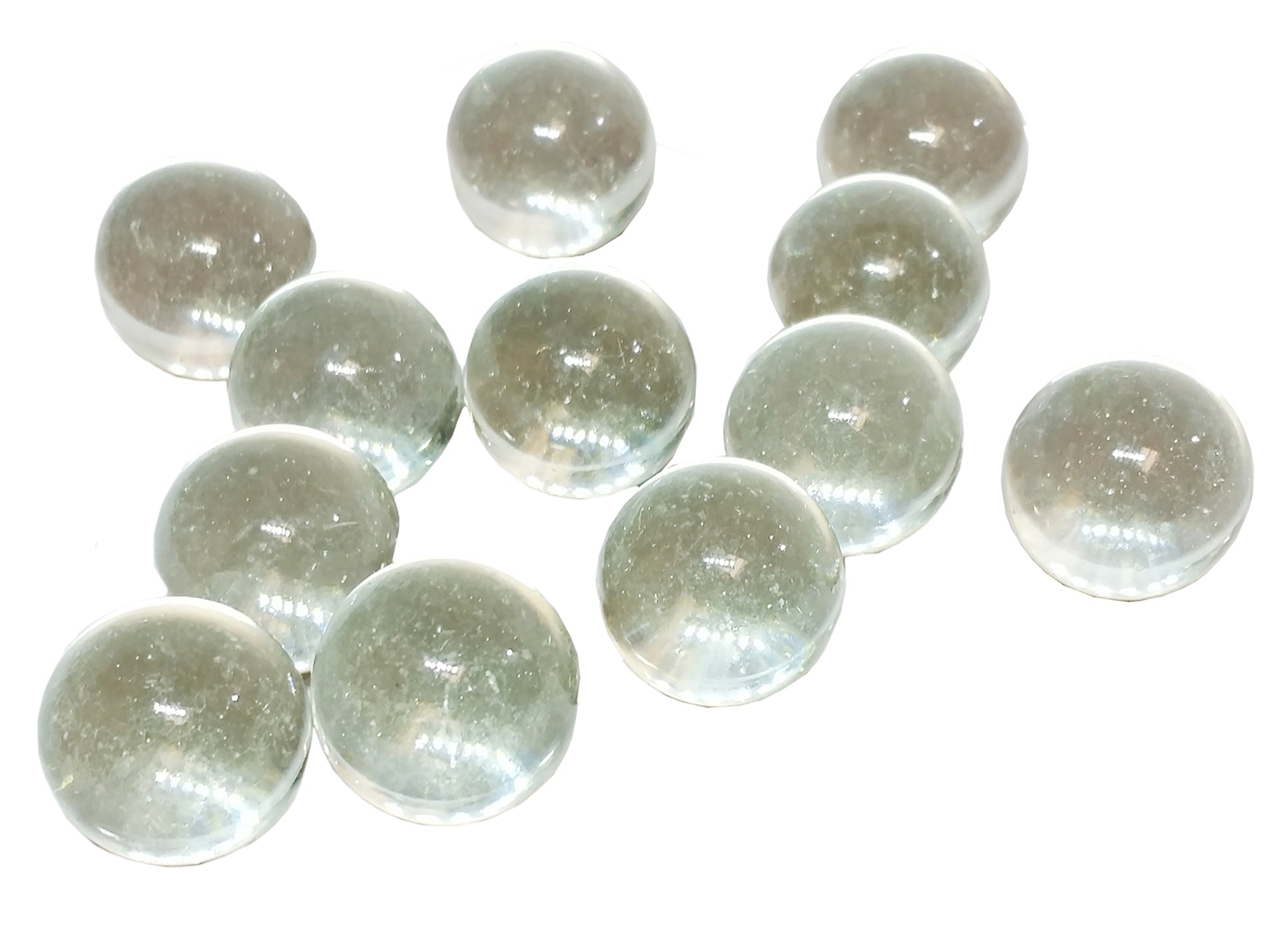 Physics Ball Glass Marble 7/16 or 11mm. Pack 12.