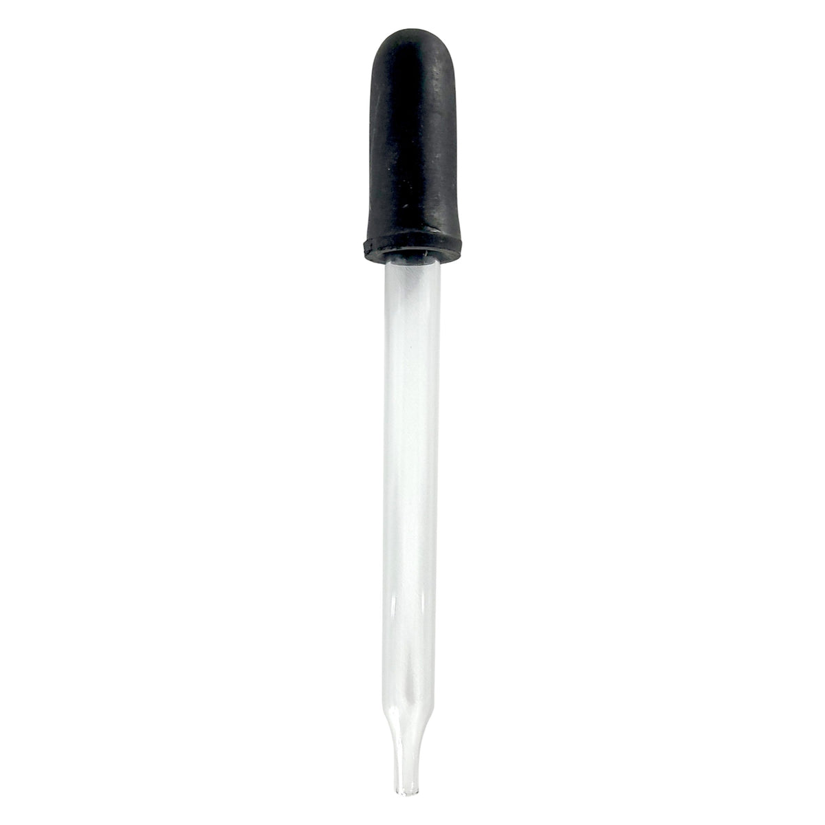 Dropper, Glass, Straight Tip, 3", Pack of 12