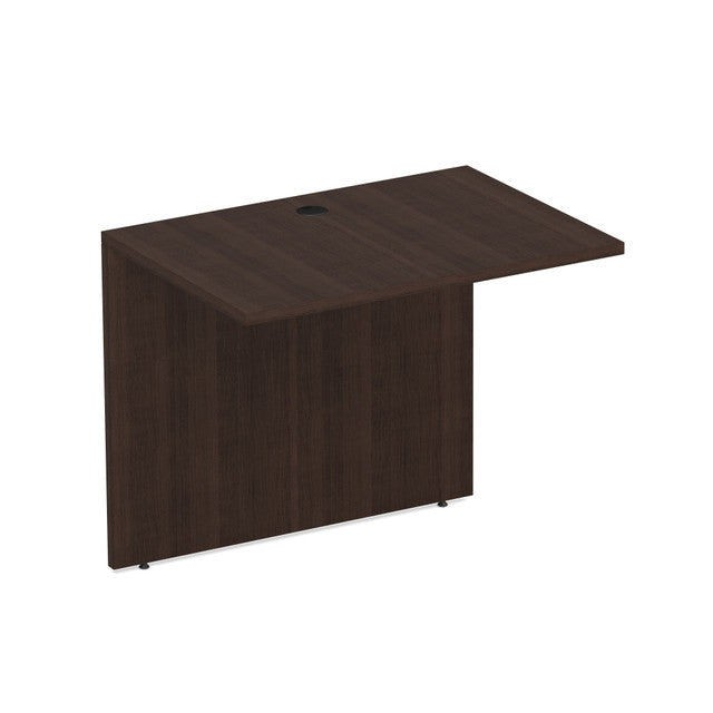 OfficeSource Laminate Bridge - 35''W x 24''D - Java